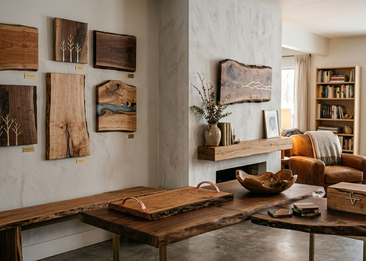 Live Edge Wood Art: A Statement Gift That Doesn’t Look Like a Gift