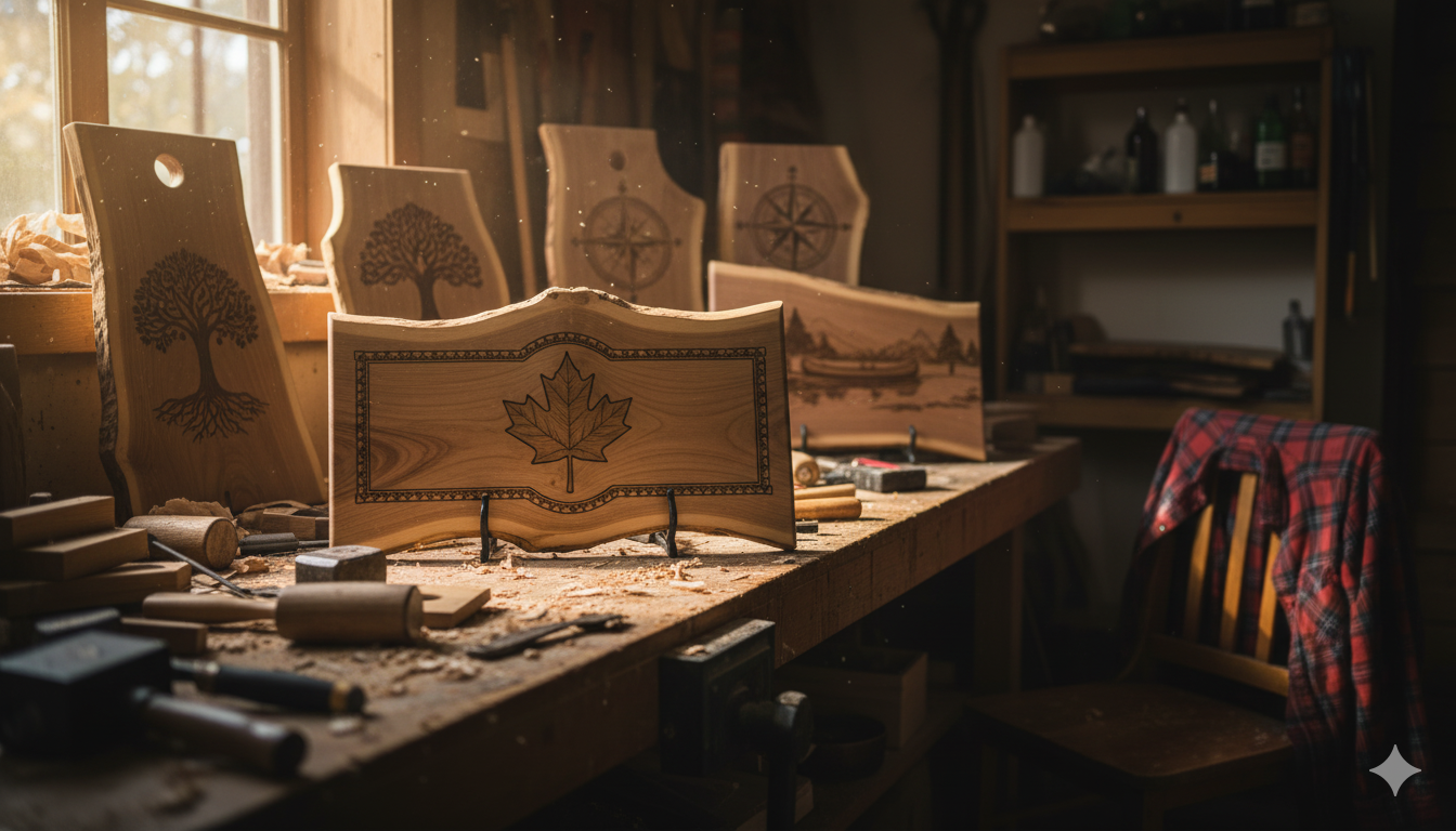 Engraved Live Edge Boards