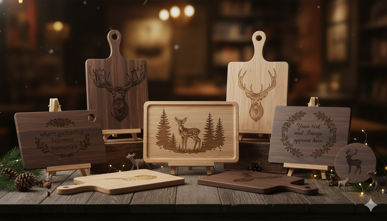 Engraved Classic  & Antler Boards
