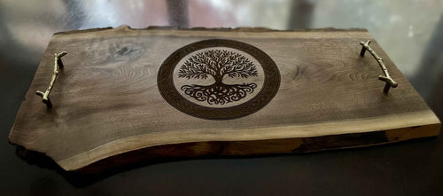 Live Edge Charcuterie Board – Tree - Great North Gear