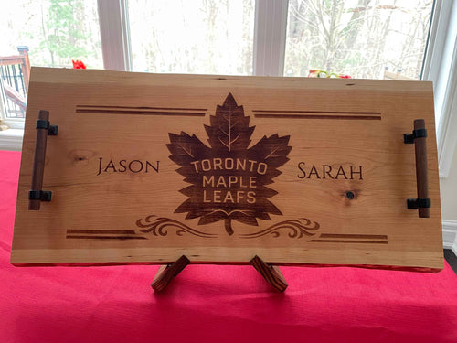 Live Edge Charcuterie Board  - Personalize - Great North Gear