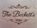 Live Edge Charcuterie Board  - Personalize - Great North Gear
