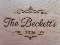 Live Edge Charcuterie Board  - Personalize - Great North Gear