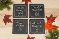 Engraved Coasters – Whimsical - Great North Gear