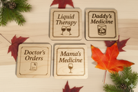 Engraved Coasters – Whimsical - Great North Gear