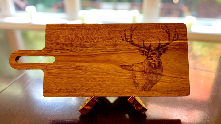 Wildlife Engraved Serving Board – Moose, Elk or Fawn