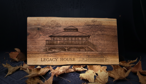 Live Edge Charcuterie Board  - Personalize - Great North Gear
