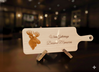 Engraved Classic Serving Board – Moose - Great North Gear