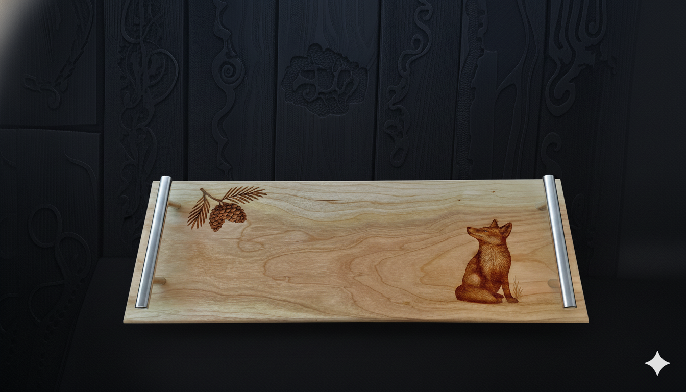 Serving Tray –  Fox - Great North Gear