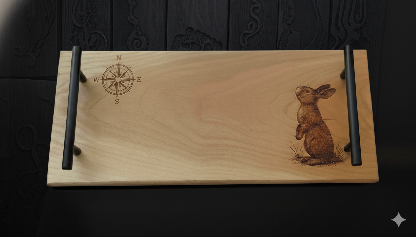 Serving Tray –  Rabbit - Great North Gear