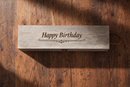 Personalized Wooden Wine Gift Box - Milestone Birthday - Great North Gear